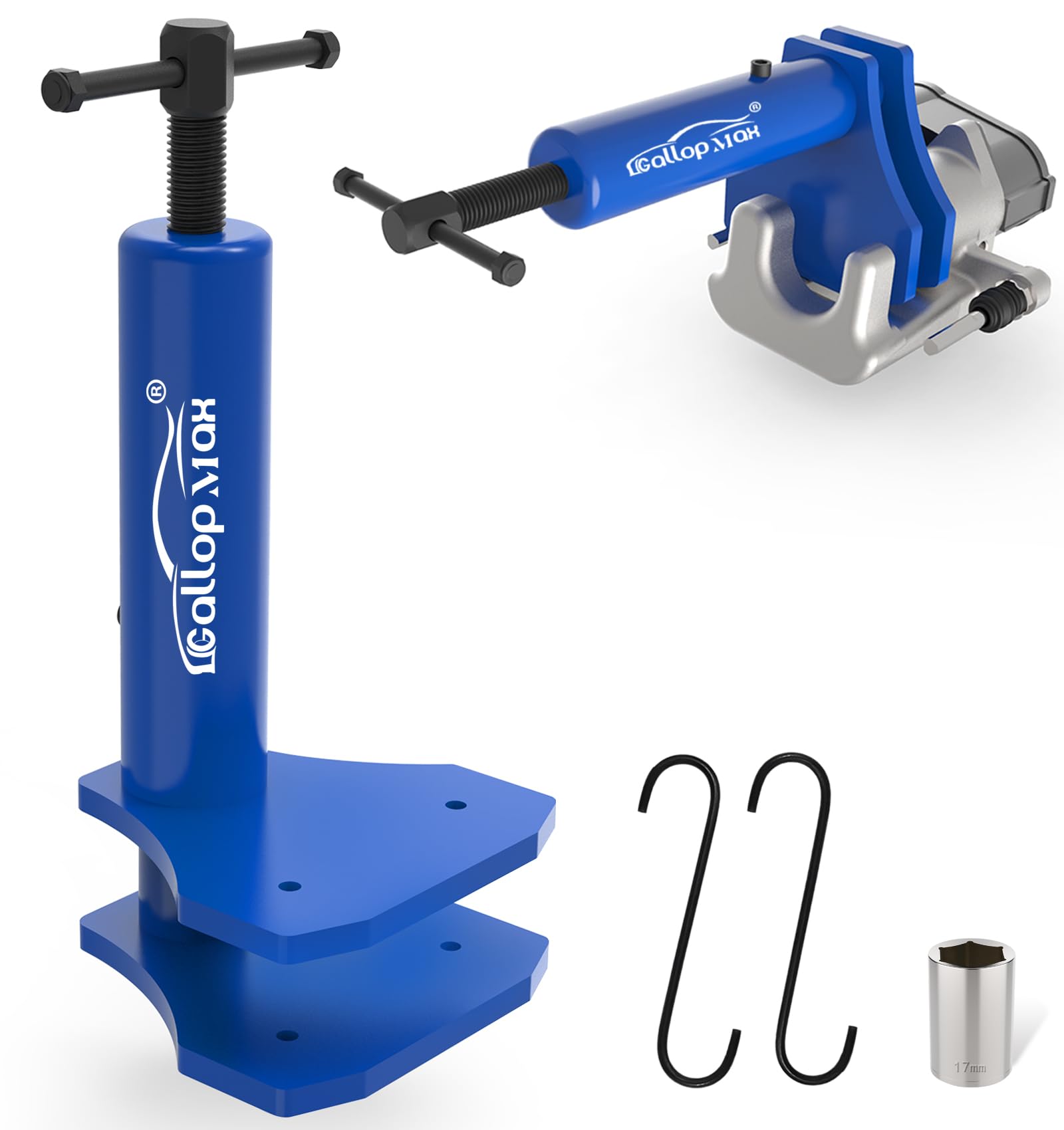 Gallopmax Brake Caliper Tool - Multi Piston Brake Pad Spreader Heavy Duty Brake Caliper Piston Compression Tool, Patented